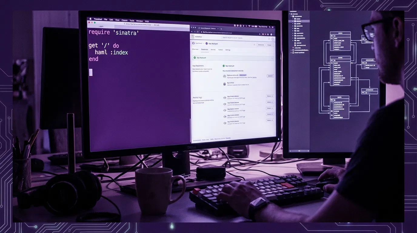 Use Sinatra, Haml, & Postgres to Quickly Build an App & Deploy It to Heroku image
