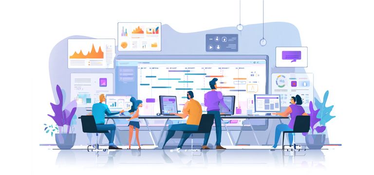 Monthly support execution work