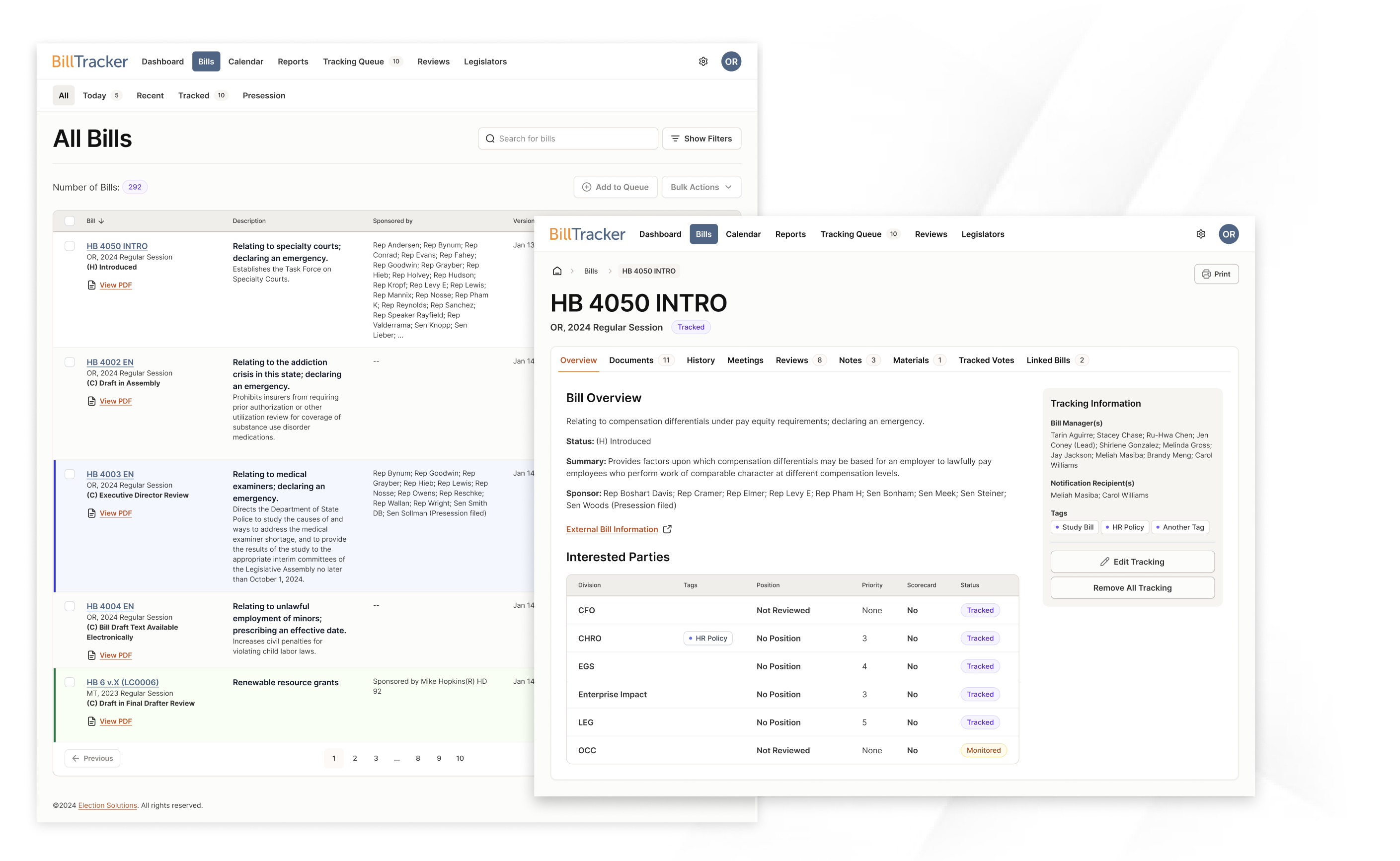BillTracker | Singlemind