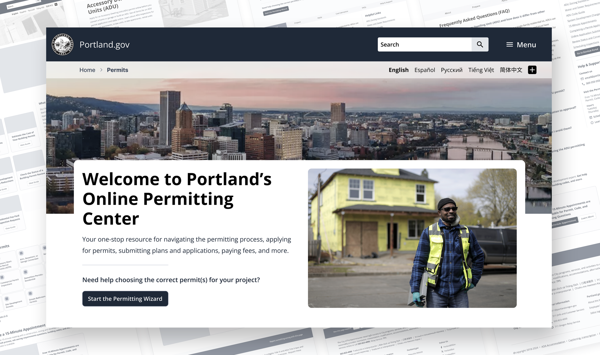 City of Portland Permitting Website | Singlemind
