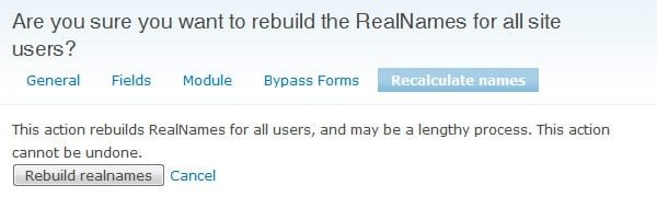 Configuring the RealName module in Drupal - Part 4