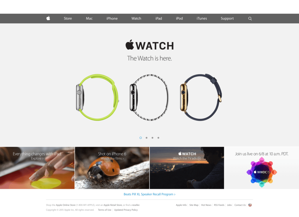 Apple.com 2015